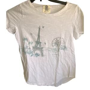 Lili’s Closet Paris Eiffel Tower Ferris Wheel textured luxury boutique NWOT SZ S